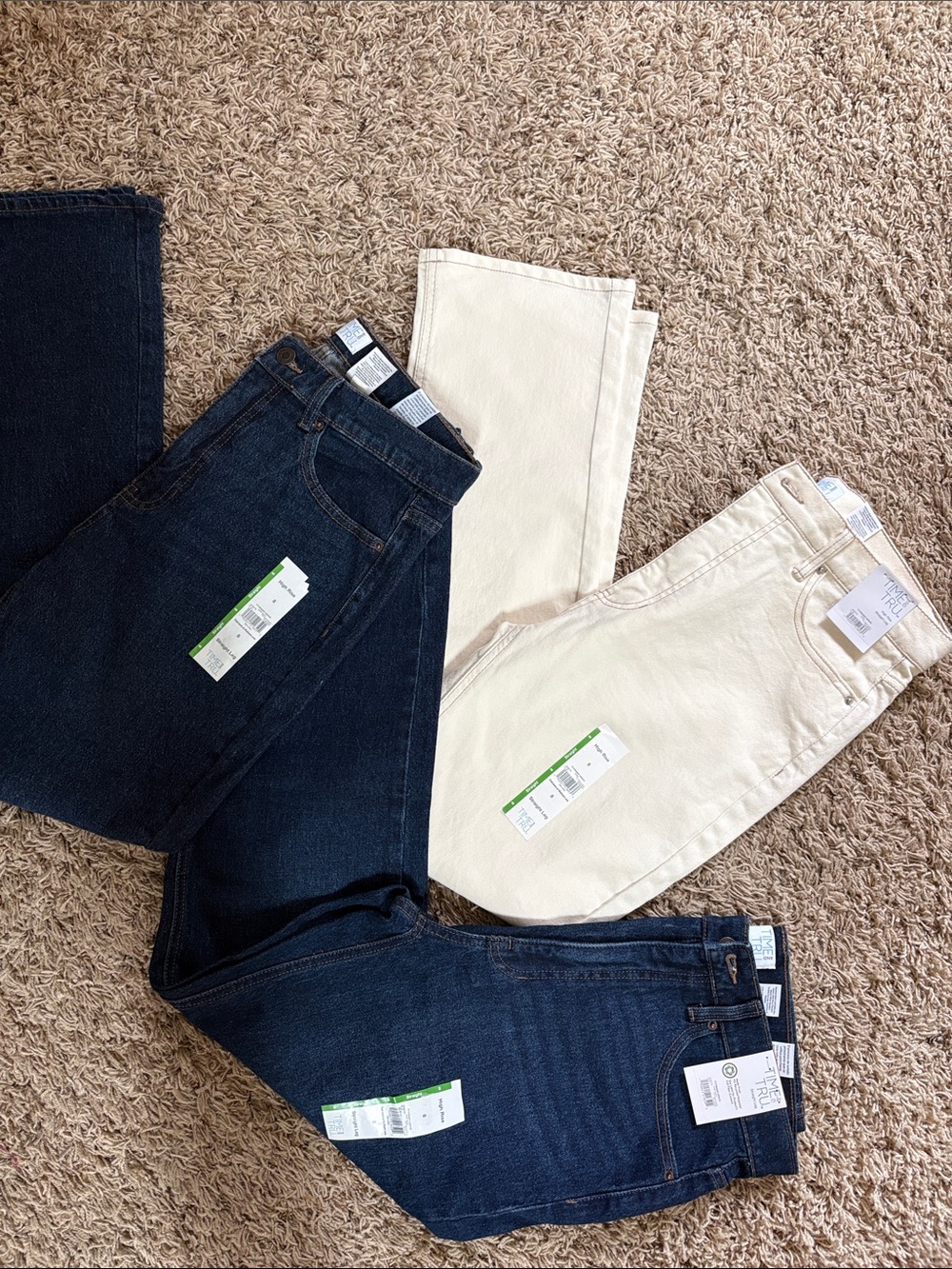 New Lot/ 3 Time & Tru denim jeans women’s 8